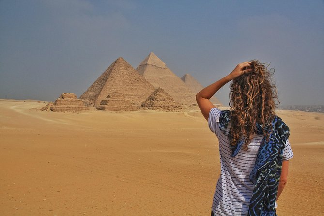 Cairo Half day tours to Giza Pyramids and Sphinx - At the Giza Plateau with Khufu, Khafre, and Menkaure