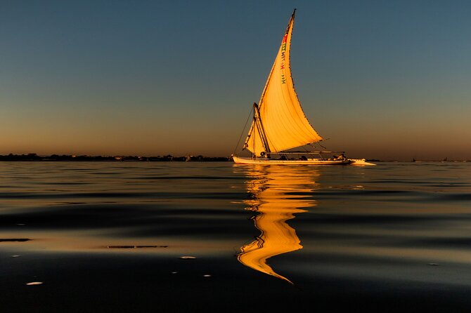 Cairo Private Felucca OnThe Nile River With Pickup and Soft Drink - A quiet hour on Cairo’s busiest river