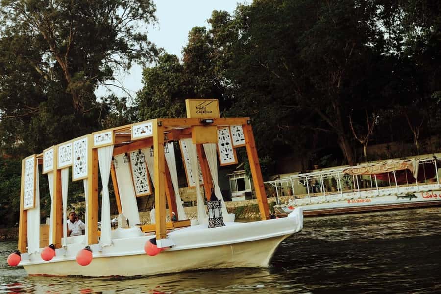 Cairo: Private Felucca Ride with Dinner and Drinks - The 110-minute route and what you see from the river