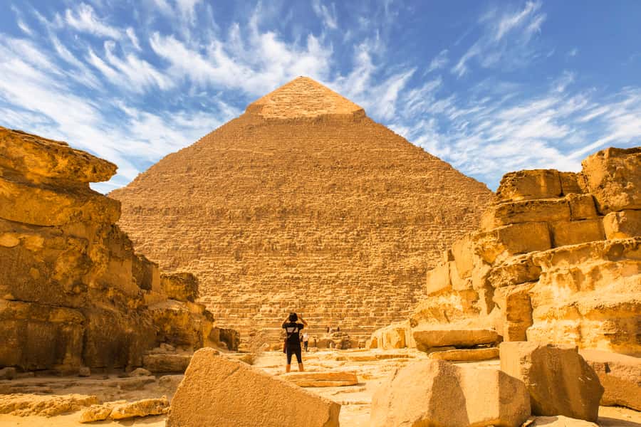 Cairo: Pyramids and Sphinx Tour with River Nile Felucca Ride - The Great Sphinx in a short but important stop
