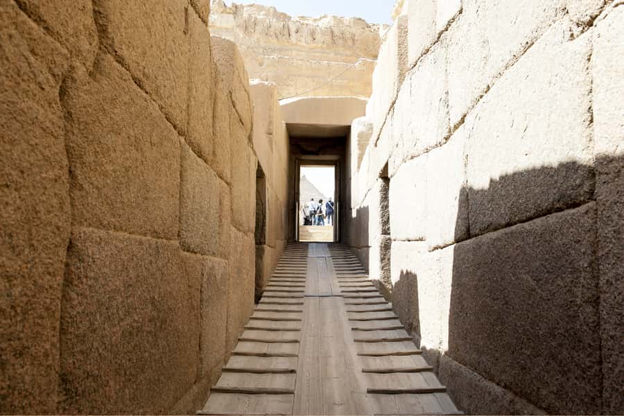 Cairo: Pyramids and Sphinx Tour with River Nile Felucca Ride - Valley Temple of Khafre