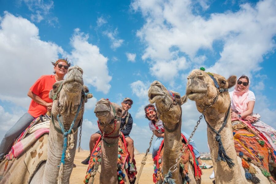 Cairo: Pyramids Quad Bike Adventure & Optional Camel Ride - Getting ready for the one-hour quad ride