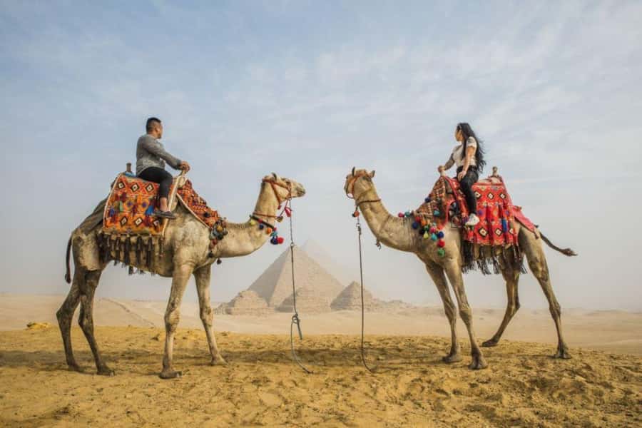 Cairo: Pyramids, Sphinx, and Camel Ride, with ATV Option - The 15-minute camel ride