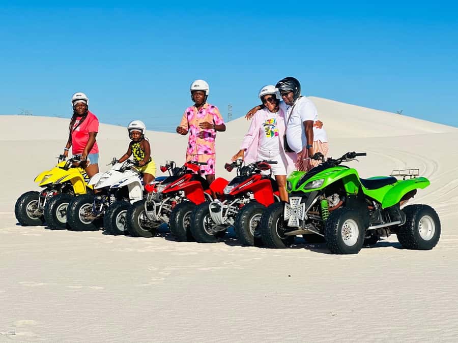 Cape Town: Atlantis Dunes Quad Bike Tour and Photo Session - Learning to ride on soft white sand