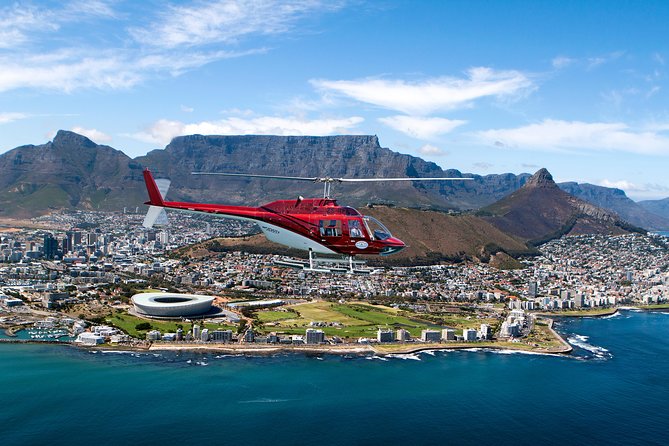 Cape Town City Center Tour with Champagne - What happens before the helicopter leaves