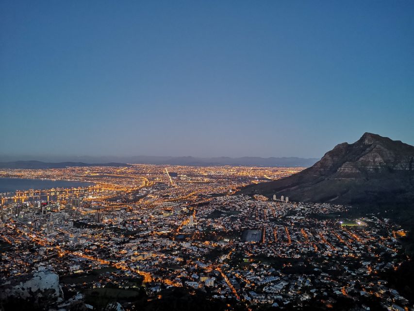 Cape Town: Lion's Head Guided Hike at Sunset - Sunset, then the city lights