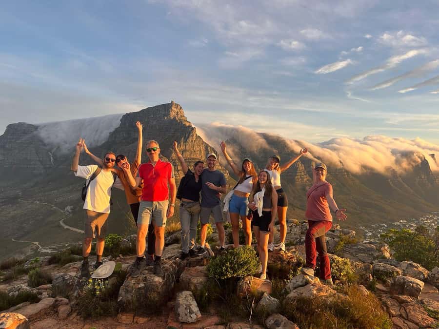 Cape Town: Lion's Head Sunrise or Sunset Guided Hike - Scrambling, ladders, and chains near the top