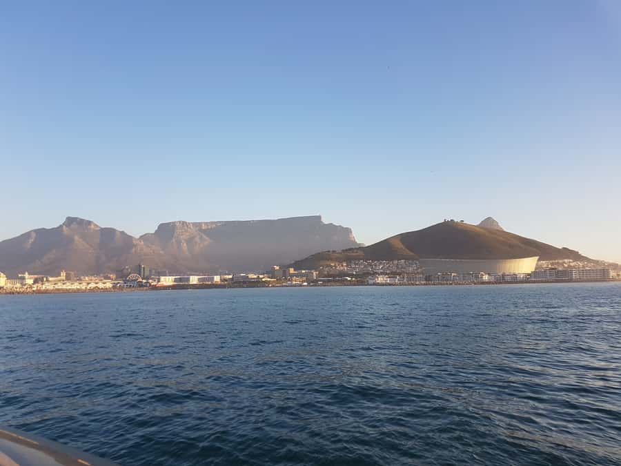 Cape Town: Sunset Cruise from V&A Waterfront with Bubbly - Table Bay and the run toward Milnerton Lighthouse