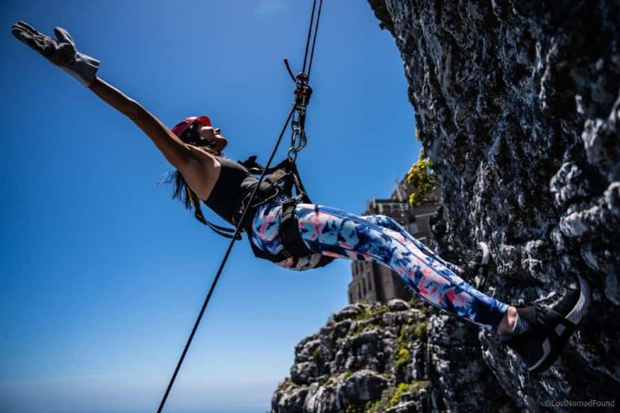Cape Town: Table Mountain Abseiling Experience - The 112-metre descent down Table Mountain