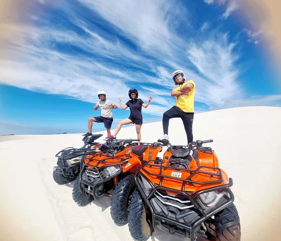 Cape Town: WILDX Atlantis Quad Dune Adventure and Photo Stop - Safety, instruction, and the family rules