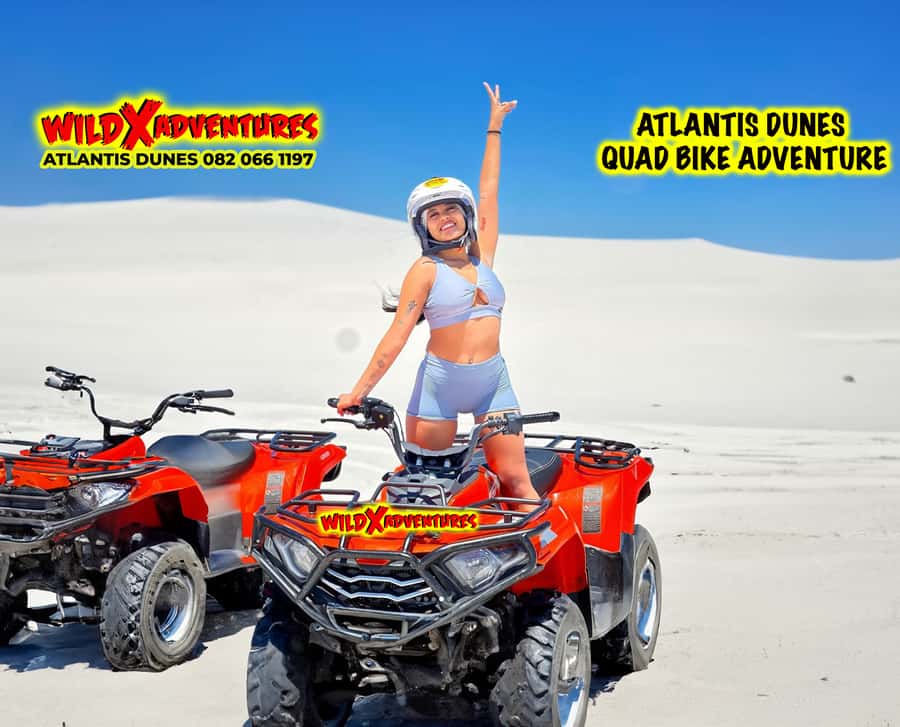 Cape Town: WILDX Atlantis Quad Dune Adventure and Photo Stop - The 45-minute quad-bike route