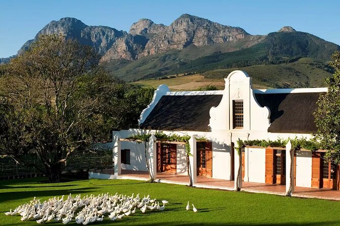 Cape Winelands Explore Full Day Tour with Private Transfer - Franschhoek: lunch and time to walk