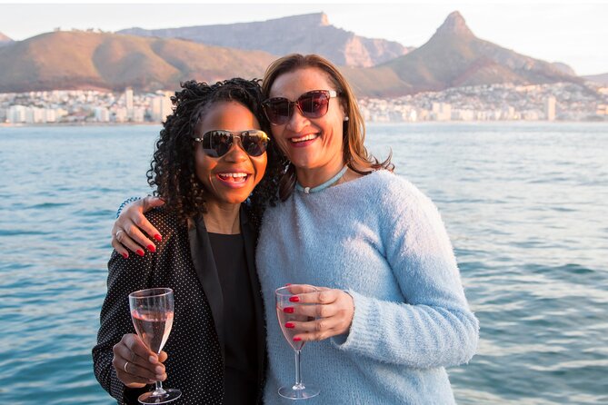 Champagne Cruise (Pre-Sunset) from Cape Town - Sparkling wine, music, and the mood onboard