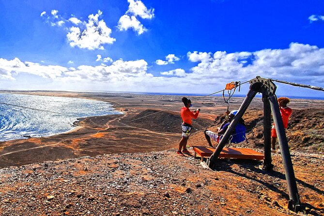 Complete Excursion and Flight on the Zipline Cabo Verde - Flying from Sal’s Serra Negra coast