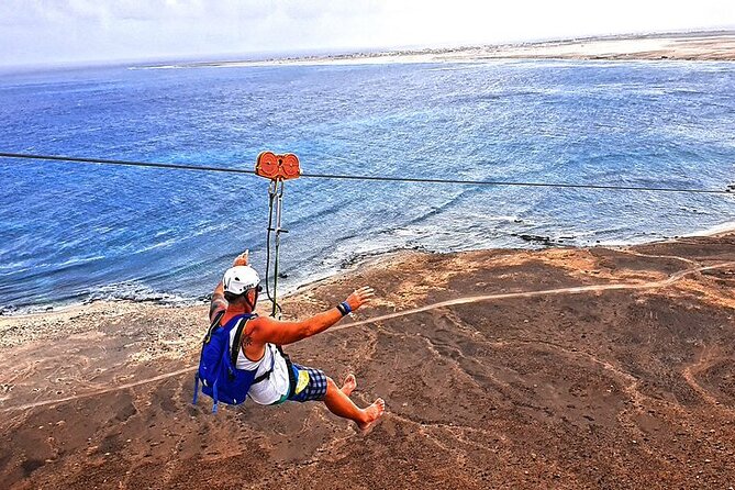 Complete Excursion and Flight on the Zipline Cabo Verde - Snacks, drinks, Morabeza, and music at the top