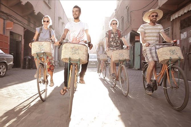 Cycling Adventure in Marrakech - Koutoubia, Kasbah, and the gardens