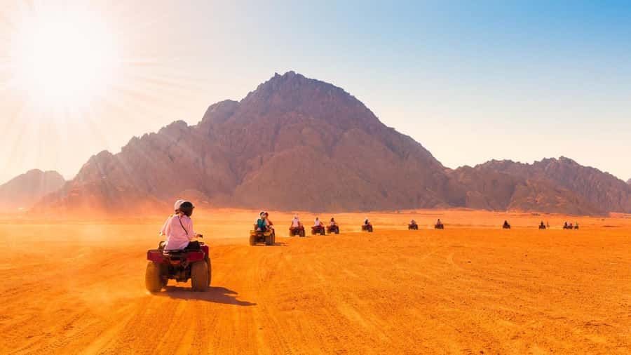 Desert Sunset Quad Bike ATV for 50Km, Oriental Show, Dinner, - Key points to know before booking