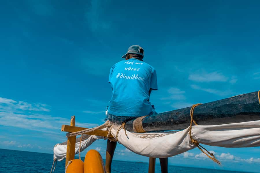 Dhow Adventure to Wasini Island & Kisite Marine Park - Watching for Dolphins Across the Indian Ocean