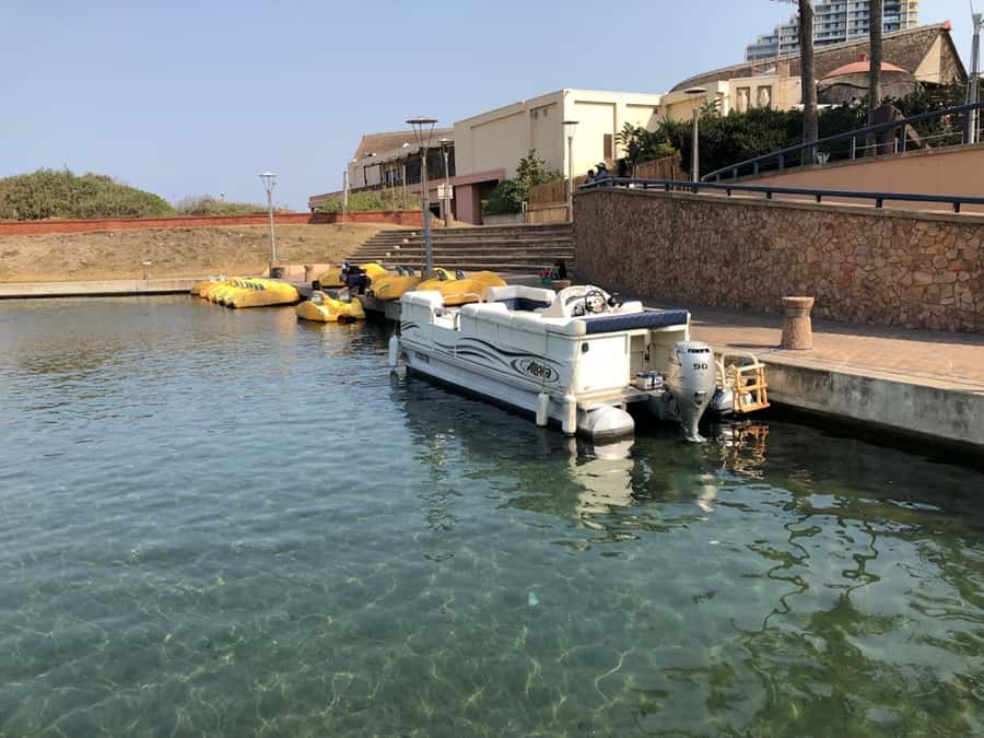 Durban Point Waterfront: Luxury Canal Boat Cruise - A short boat ride with a useful change of view