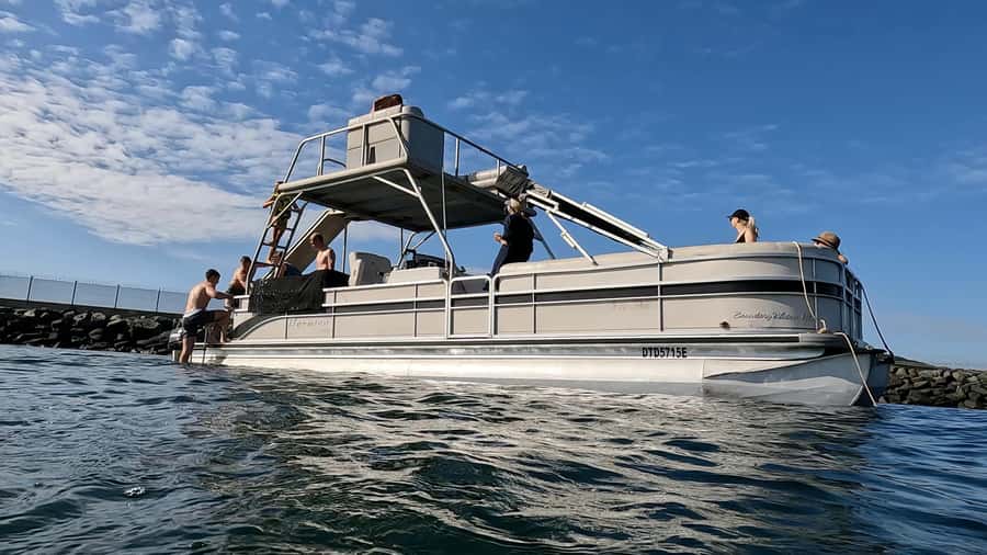 Durban: Pontoon Boat Harbor Cruise - Durban’s beachfront from the water