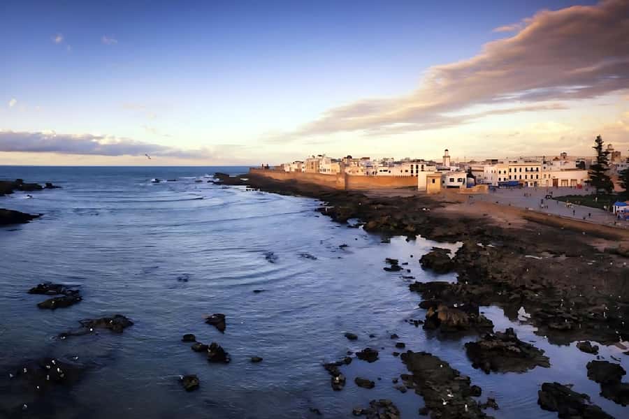 Essaouira Atlantic coast Day trip from marrakech - Entering the old port and Scala Kasbah