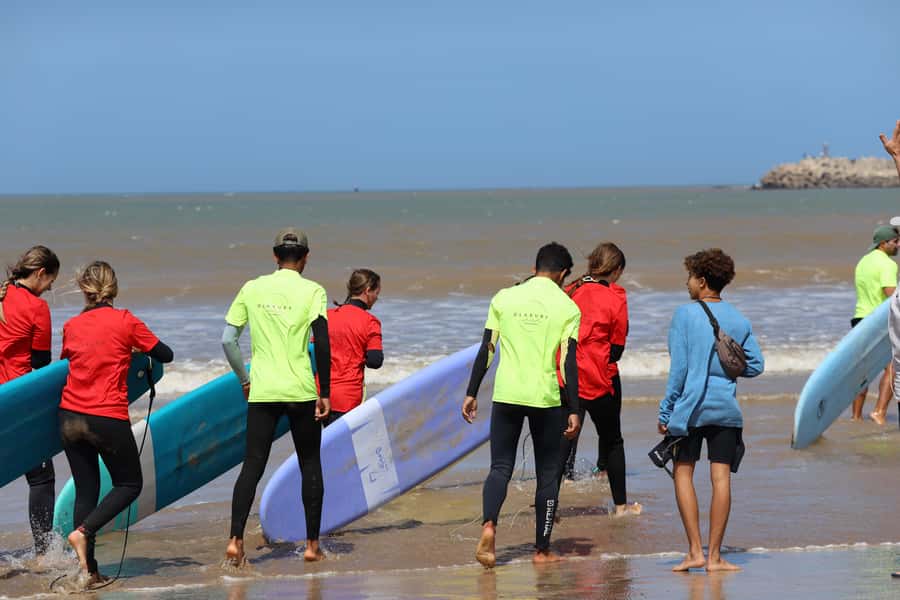 Essaouira: Surf Lessons - Moving from the sand into Essaouira’s waves
