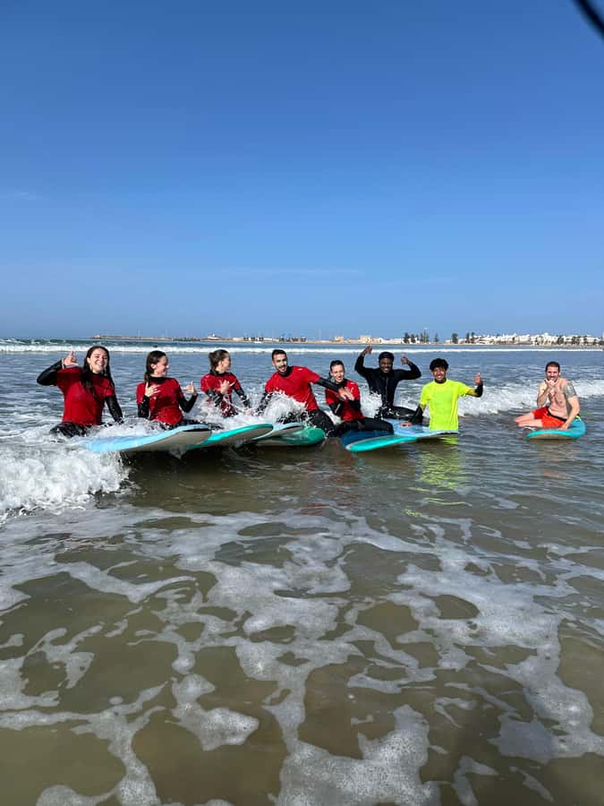 Essaouira: Surf Lessons - Equipment, lockers, and the hot shower