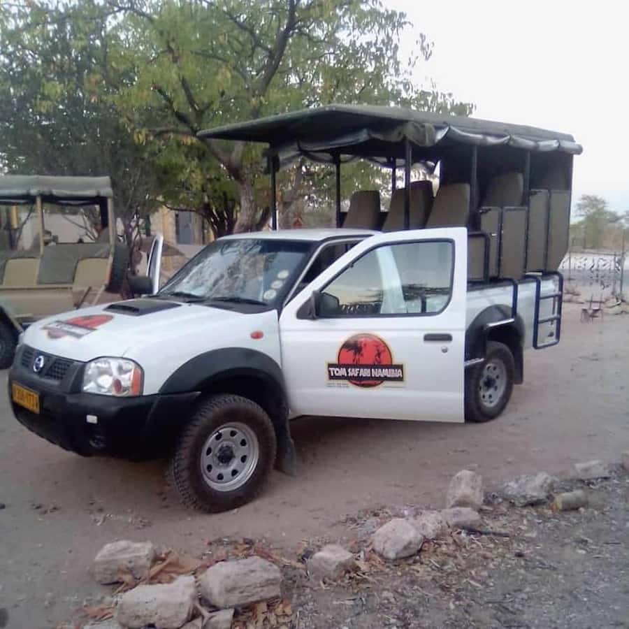 Etosha National Park: Full or Half-Day Game Drive - The open 4x4 is the right place to search for wildlife