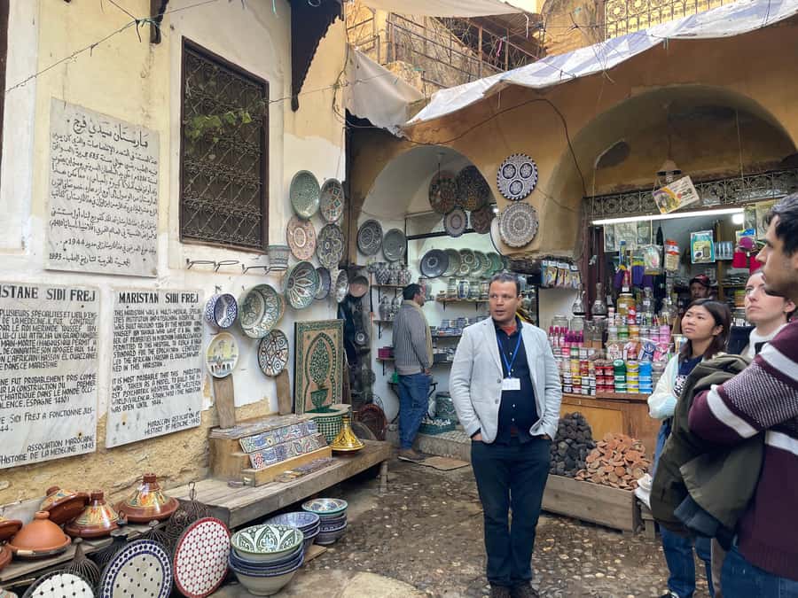 Fes: Medina Guided Tour with Local - Kairaouine, Andalusian Mosque, and the heart of Fes