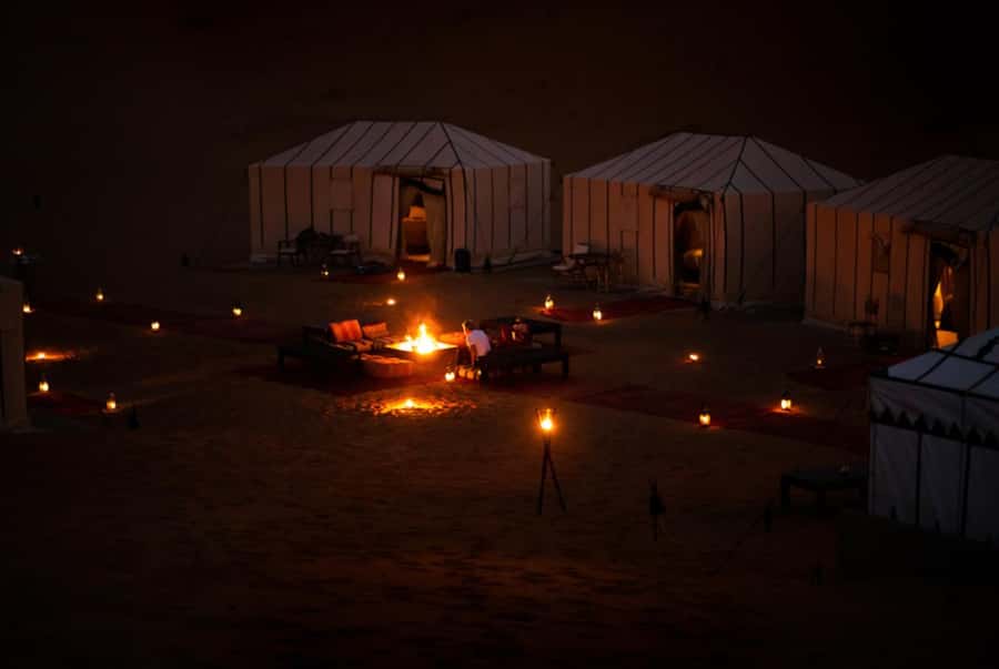 From Agadir: 3-Day Desert Tour to Marrakech - Camel ride into the Erg Chebbi dunes