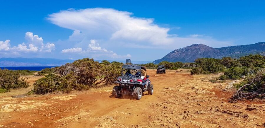 From Agadir or Taghazout: Desert Dunes Buggy Tour - A short stop for views, tea, and a breather