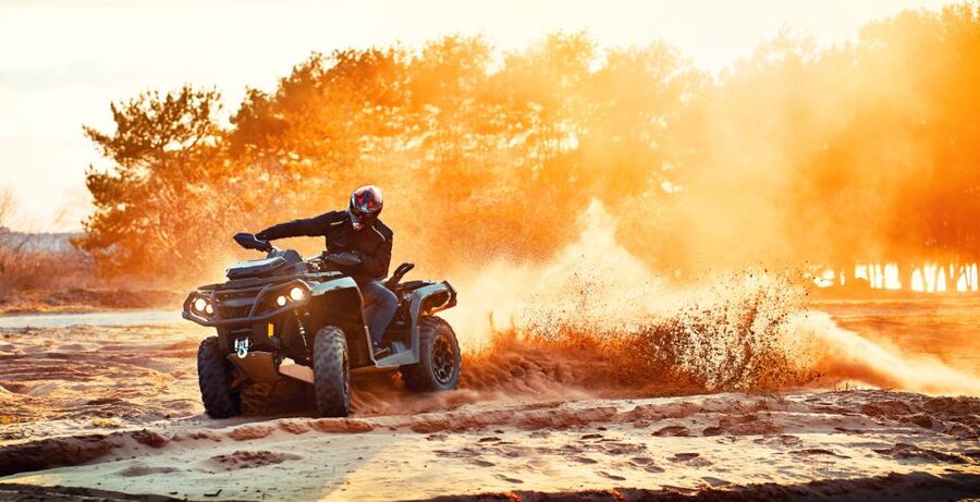 From Agadir or Taghazout: Quad Biking Safari Desert Trip - Ninety minutes across sand, roads, and dunes