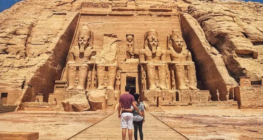 From Aswan:4 Days Nile Cruise Luxor Abu Simbel & Air Balloon - Day 1: Philae and the first evening in Aswan