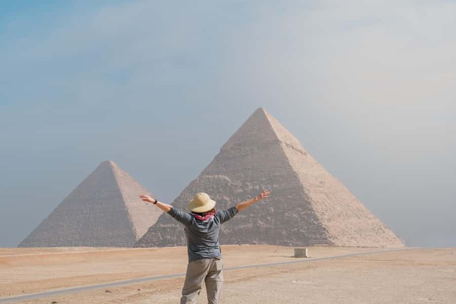From Cairo: Half-Day Tour to Pyramids of Giza and the Sphinx - Camel rides on the Giza Plateau