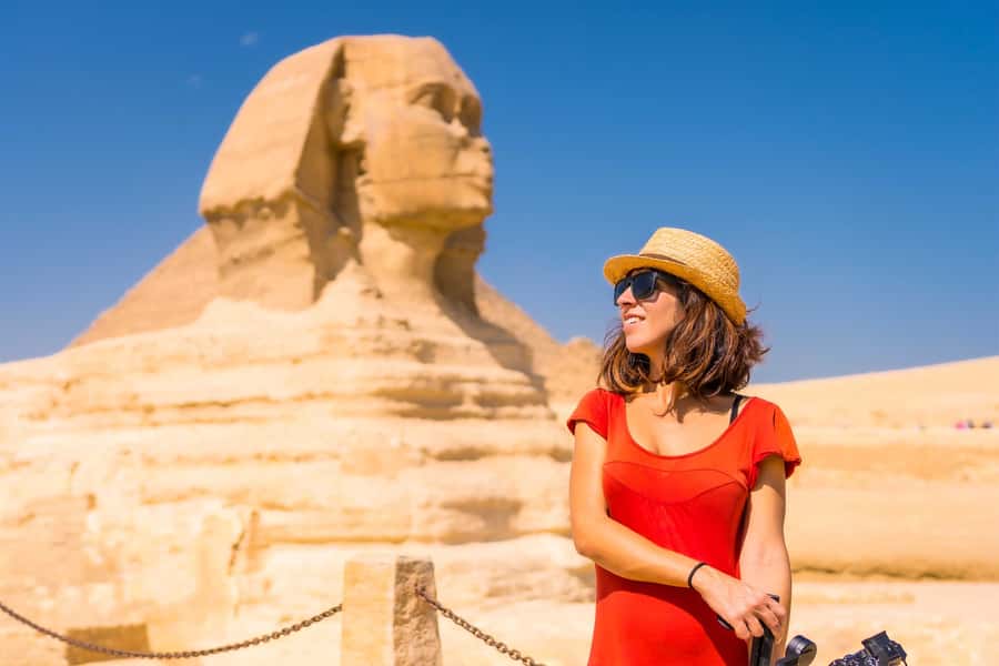 From Cairo: Half-Day Tour to Pyramids of Giza and the Sphinx - The Sphinx and Valley Temple of Khafre