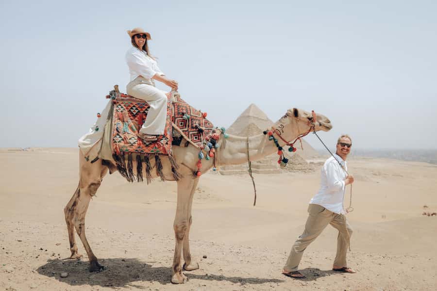 From Cairo: Pyramids of Giza, Sphinx, Saqqara & Memphis Tour - Memphis and the Colossal Statue of Ramesses II