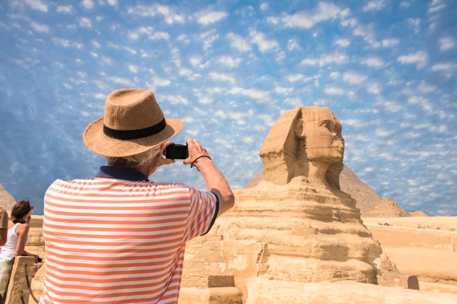 From Cairo: Pyramids of Giza, Sphinx, Saqqara & Memphis Tour - The Sphinx and Valley Temple