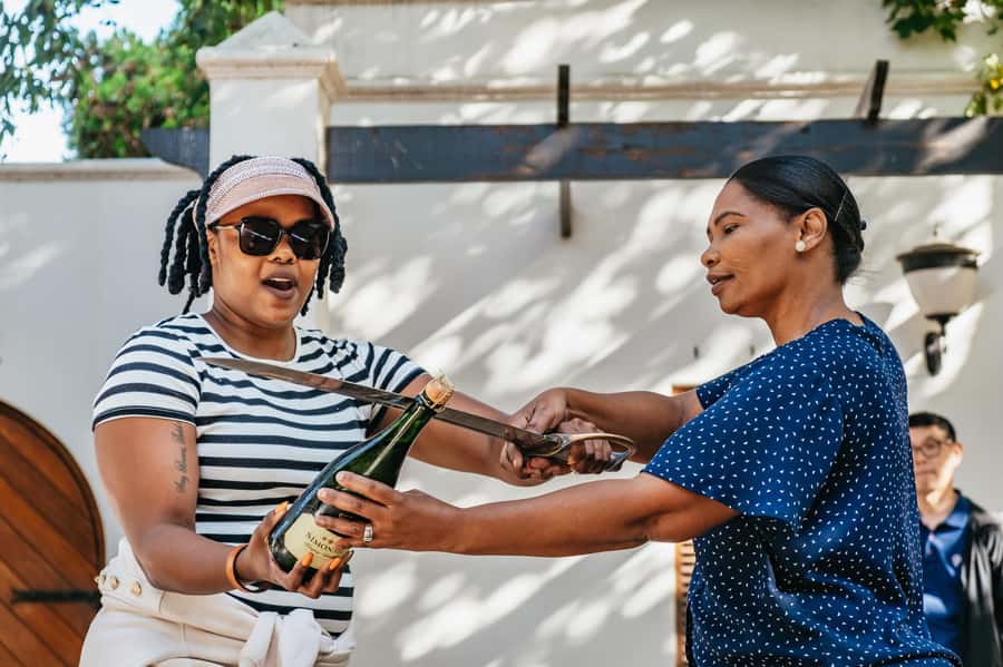 From Cape Town: 3 Regions Wine Tour with 3 Estates, 15 Wines - Stellenbosch begins with wine and cheese