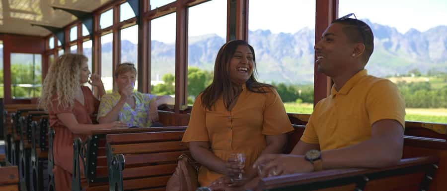 From Cape Town: Franschhoek Wine Tram Hop-on Hop-off - How the hop-on, hop-off system works