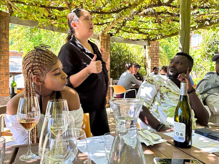 From Cape Town: Stellenbosch & Franschhoek Wine Tasting Tour - Delheim is the day’s relaxed food stop