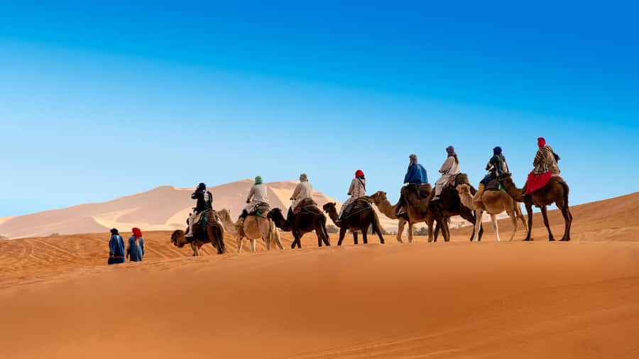 From Fes: 2-Day Luxury Desert Tour to Marrakech & Back Fez - Stars above the dunes, with weather as the wild card