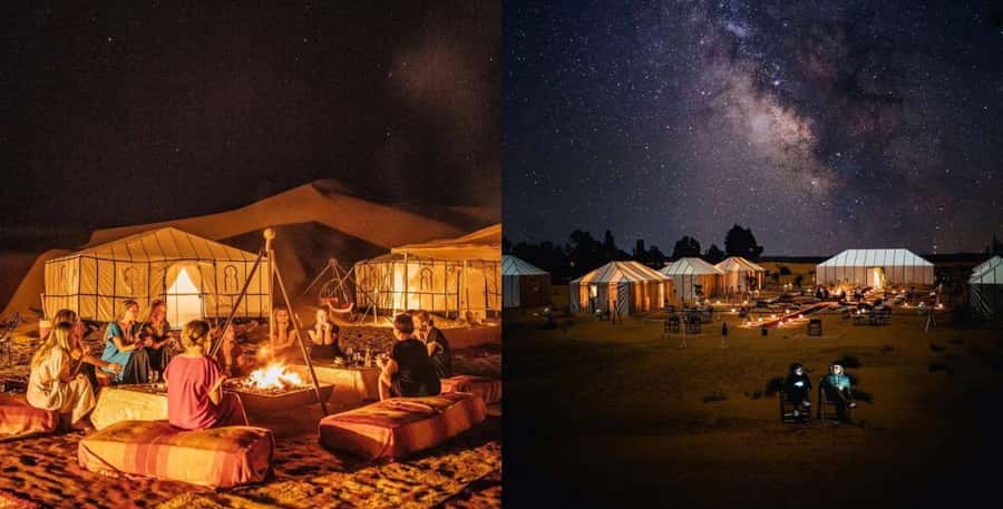 From Fes To Marrakech: 2-Days with Luxury Camp, Desert Tour - Sunset at Erg Chebbi and the ride to camp
