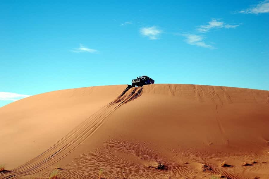 From Fez: Sahara Desert 2-Day Tour with Merzouga Camp Stay - Dinner, firelight, and the camp night