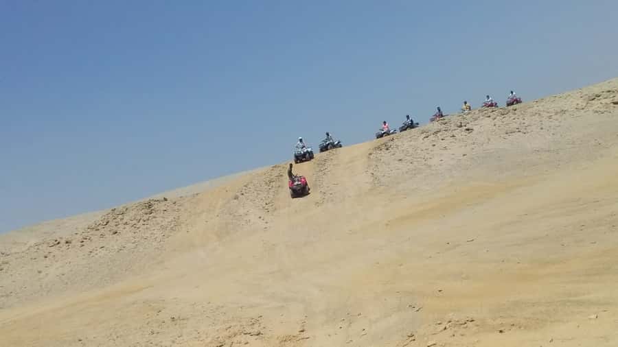 From Hurghada: Makadi Bay ATV Tour - Crossing the desert tracks and sandbanks