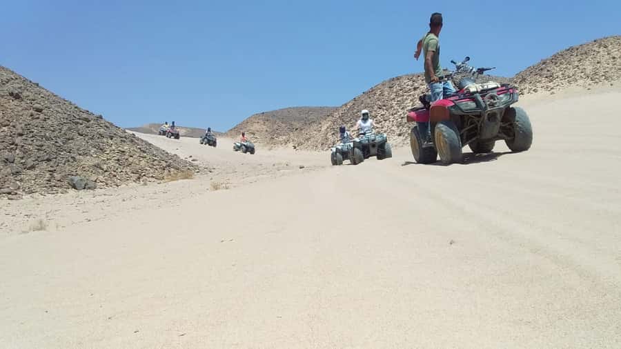 From Hurghada: Makadi Bay ATV Tour - Rock formations and the Red Sea views