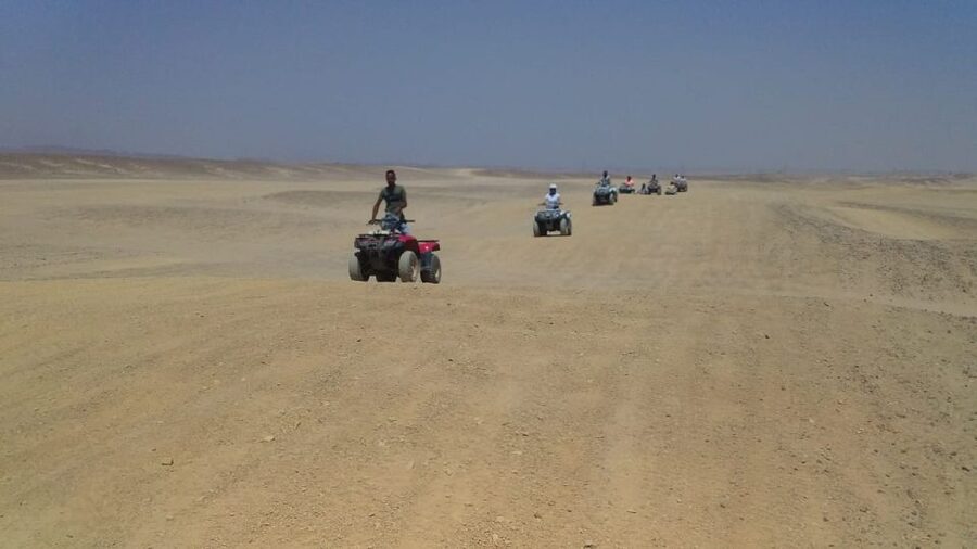 From Hurghada: Makadi Bay ATV Tour - Reaching the remote beach