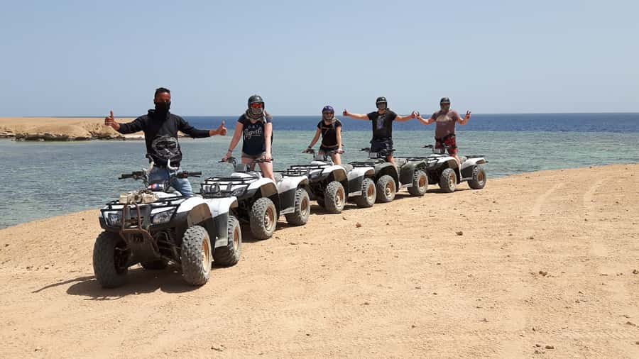 From Hurghada: Makadi Bay ATV Tour - Bedouin tea and the short camel ride