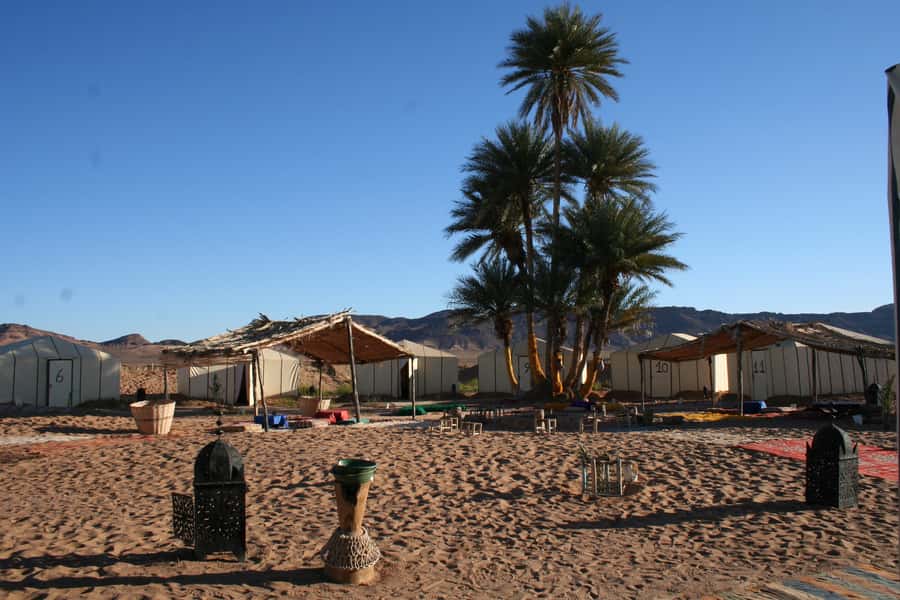 From Marrakech: 2-Day Desert Excursion - Camel riding into the Zagora camp