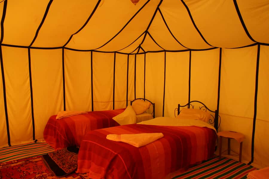 From Marrakech: 2-Day Desert Excursion - Dinner, music, and a night in a Berber tent