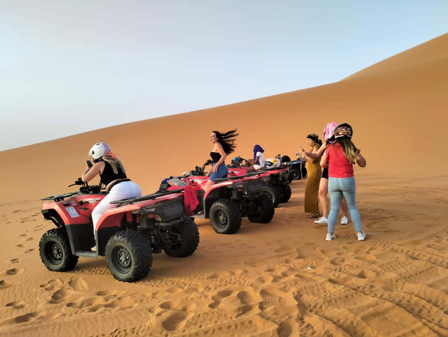 From Marrakech 3 Days Desert Merzouga with Camel & Quad bike - Transport, guides, and the pace